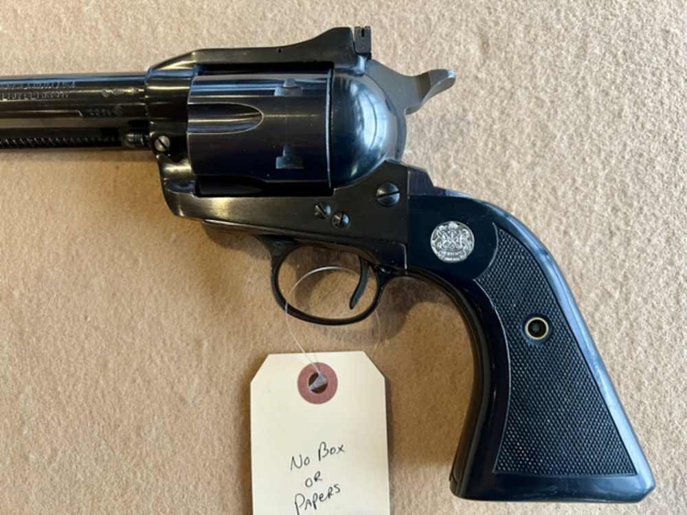 Herters Single .401Mag S/A Revolver - RARE!-img-4
