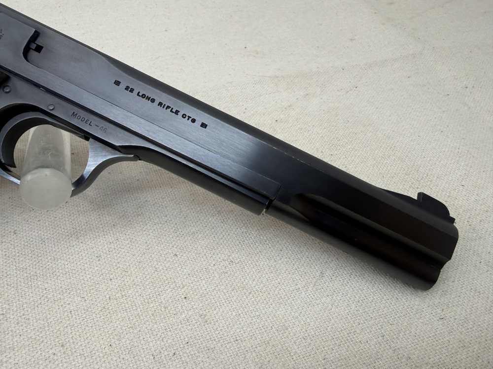 S&W Model 46 .22LR Single Action Semi Auto Target Pistol. 7" Barrel C&R-img-9