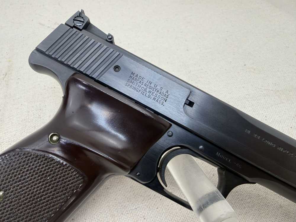 S&W Model 46 .22LR Single Action Semi Auto Target Pistol. 7" Barrel C&R-img-10