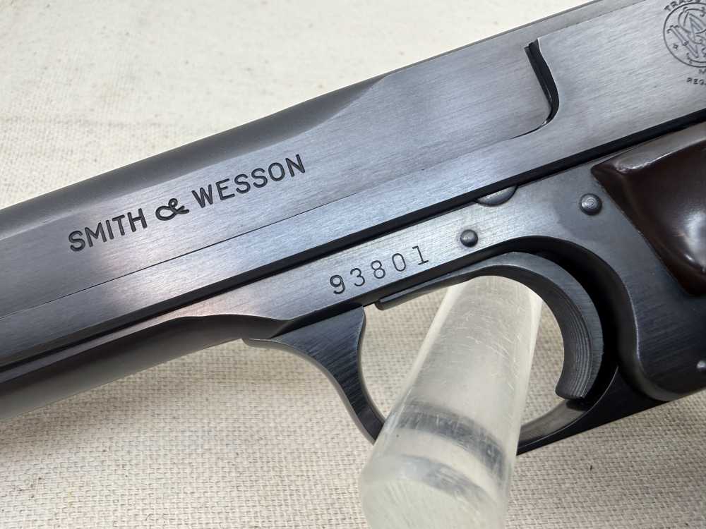 S&W Model 46 .22LR Single Action Semi Auto Target Pistol. 7" Barrel C&R-img-6