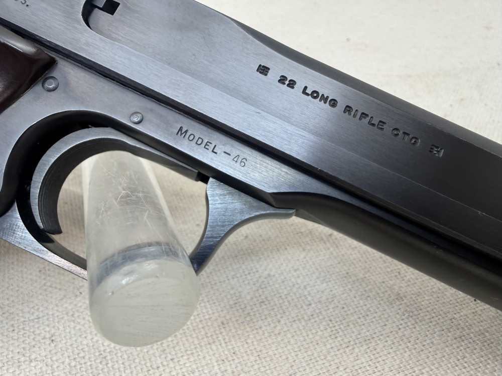 S&W Model 46 .22LR Single Action Semi Auto Target Pistol. 7" Barrel C&R-img-8