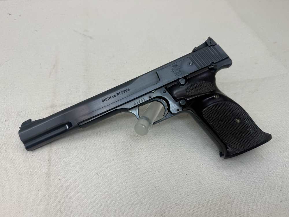 S&W Model 46 .22LR Single Action Semi Auto Target Pistol. 7" Barrel C&R-img-1