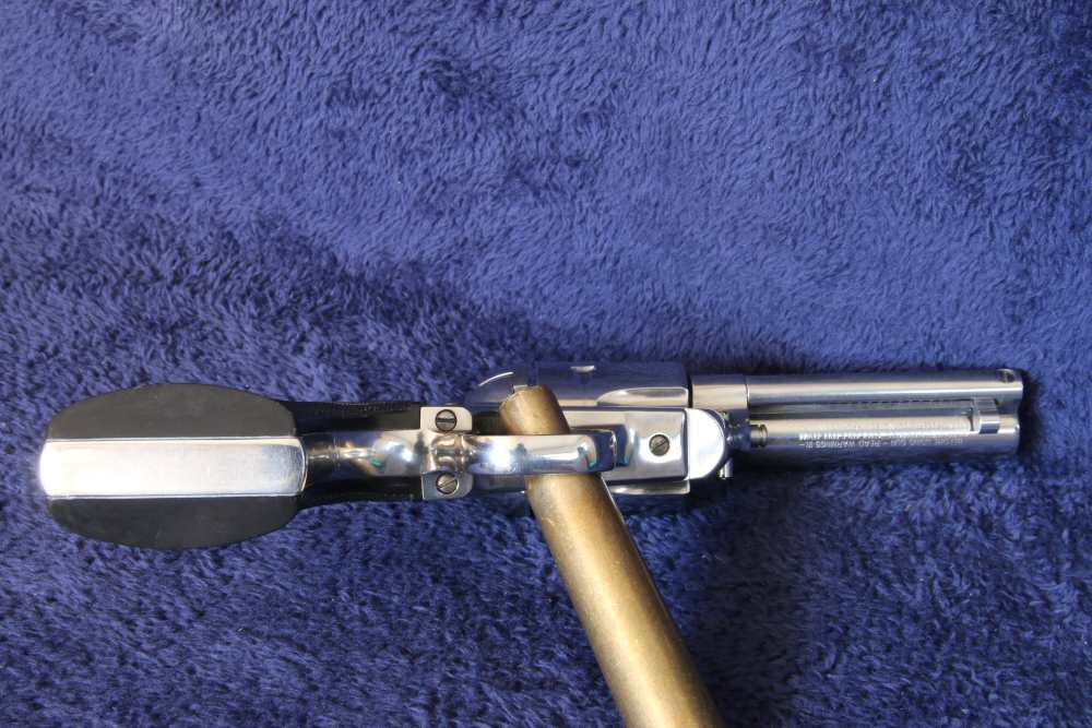 RARE - NEW Un-Fired RUGER NEW VAQUERO .357 Revolver HI GLOSS - NO RESERVE-img-4
