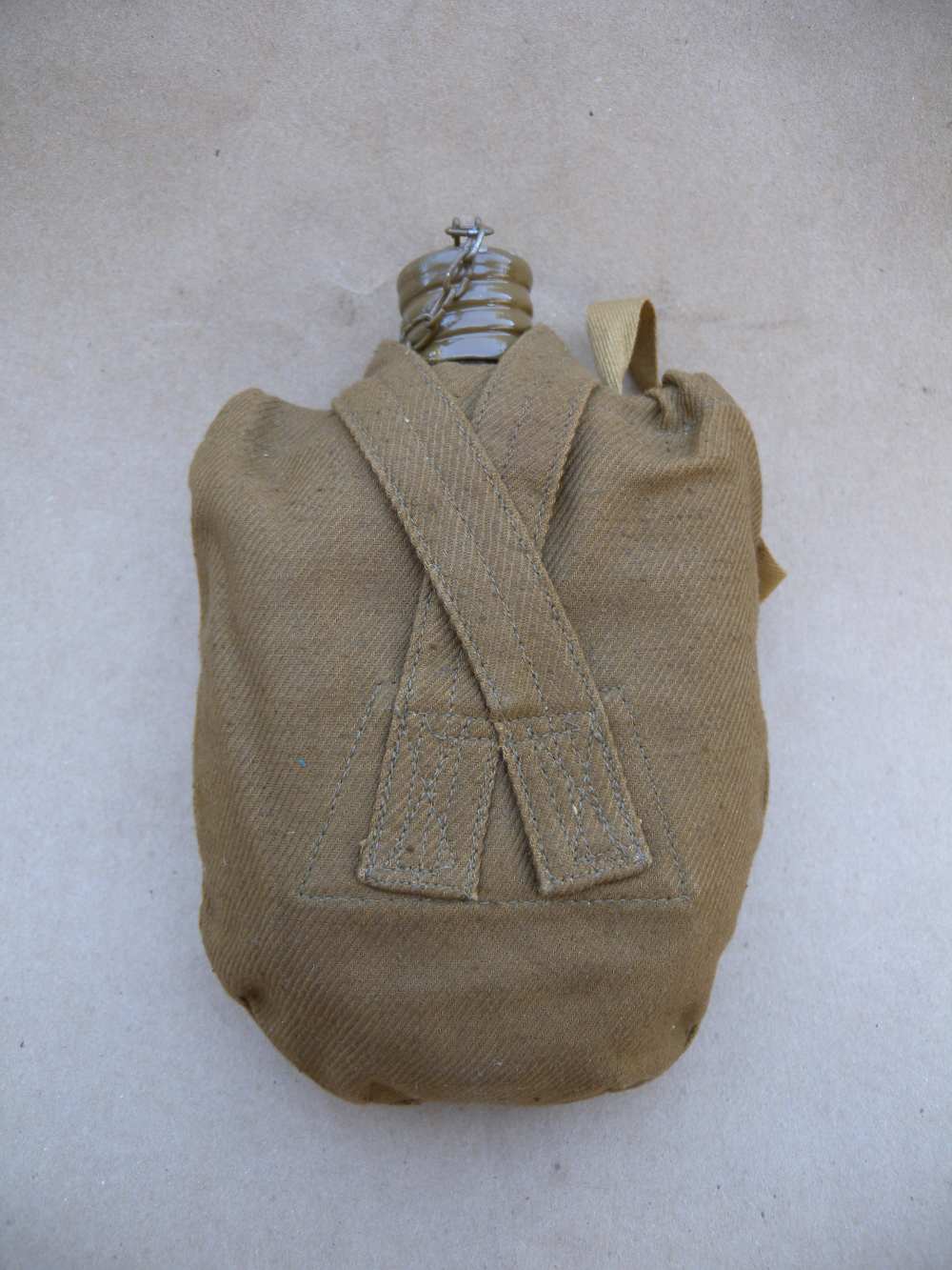 USSR Soviet Army Aluminum Flask (0.8 L -0.2 gal) with Markings -img-2