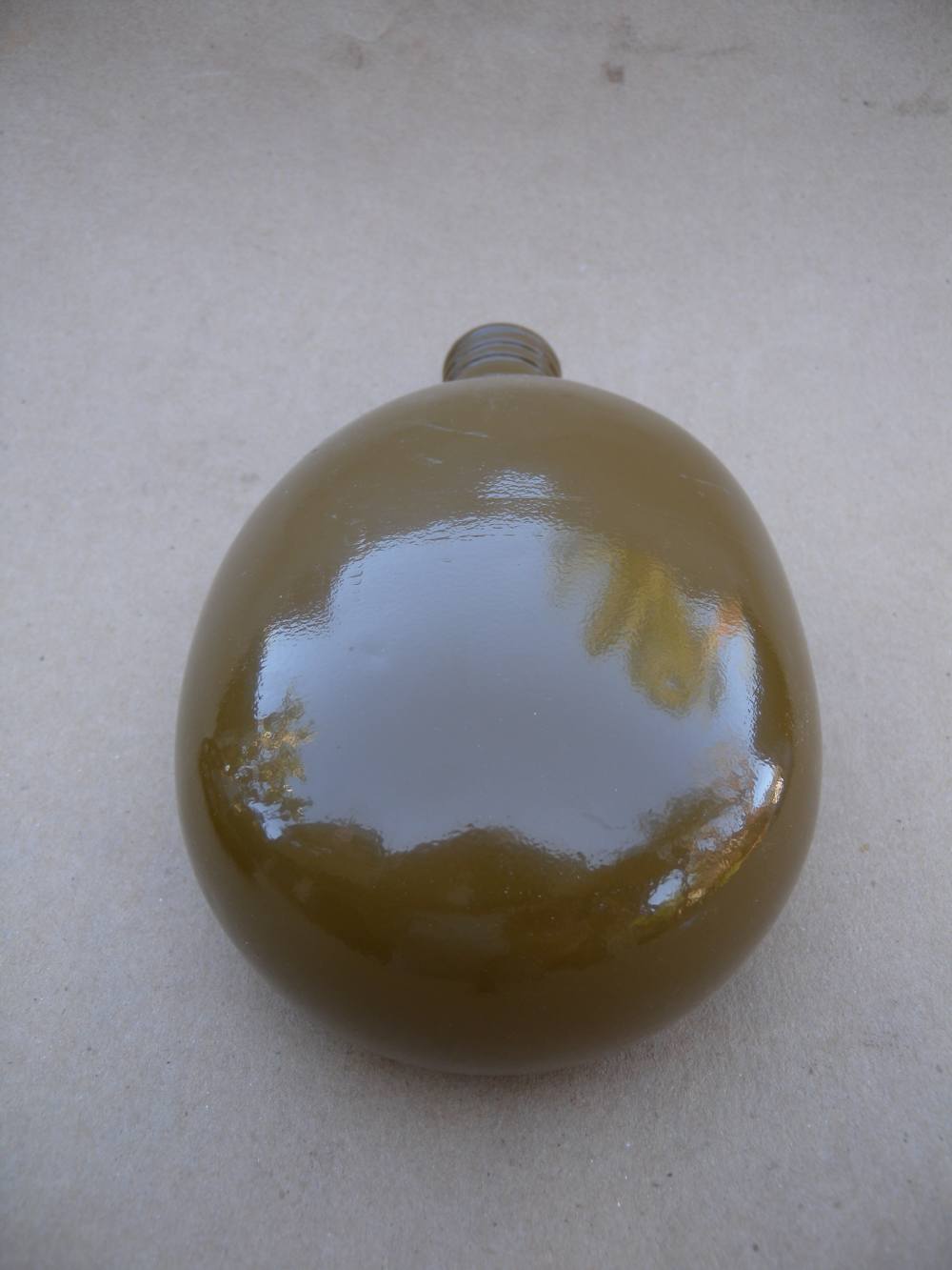 USSR Soviet Army Aluminum Flask (0.8 L -0.2 gal) with Markings -img-5