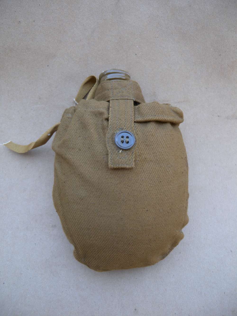 USSR Soviet Army Aluminum Flask (0.8 L -0.2 gal) with Markings -img-0