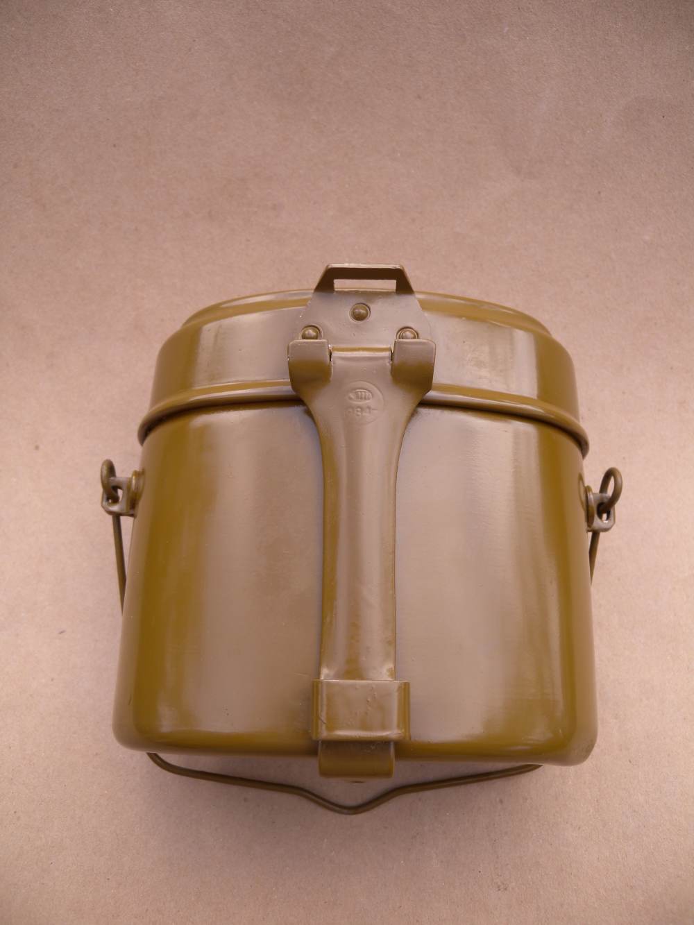USSR Soviet Army Aluminum Flask (0.8 L -0.2 gal) with Markings -1984-img-0