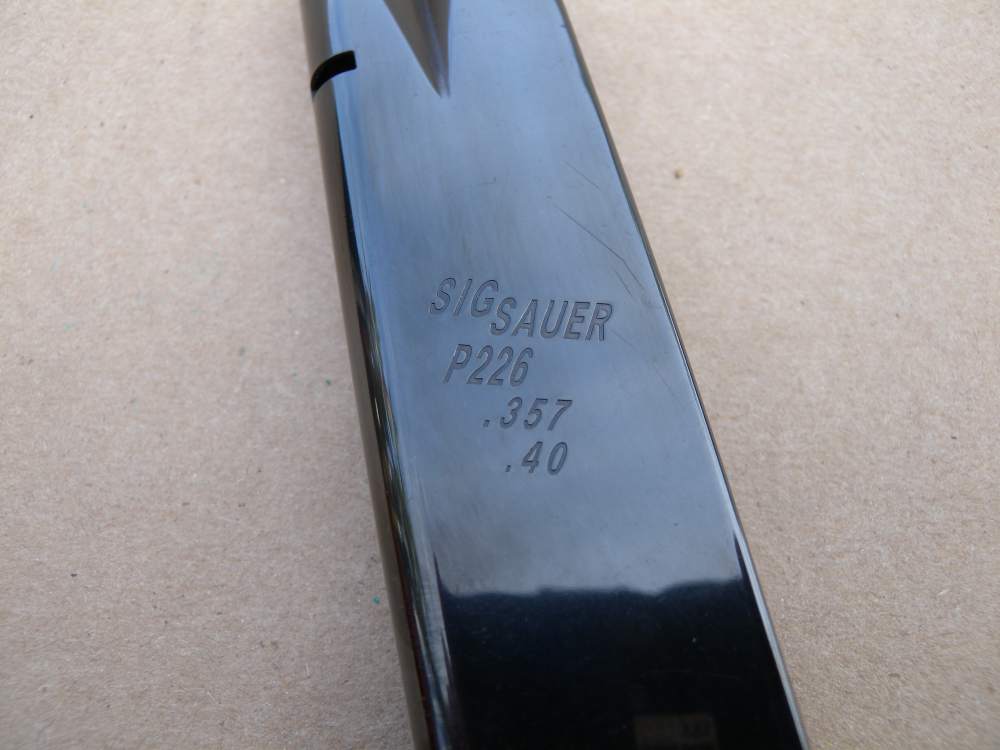 Sig Saur P226 Factory Magazine, 12 Rd, .357/.40 - with Polymer Baseplate -img-3