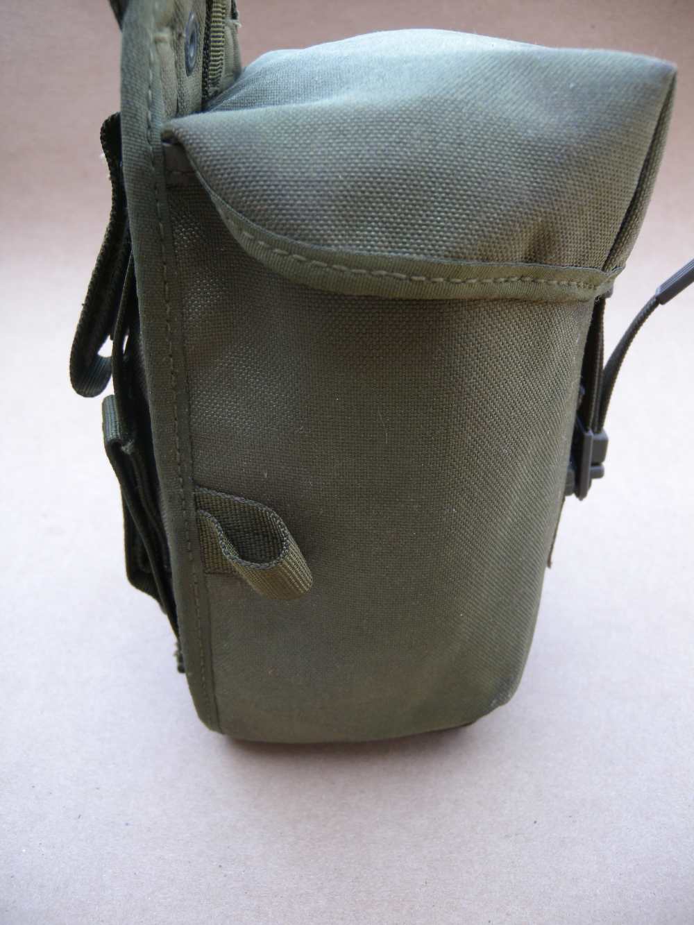 1990's PLC Webbing Graded British Olive Green PLCE Utility Pouch-Excellent -img-7