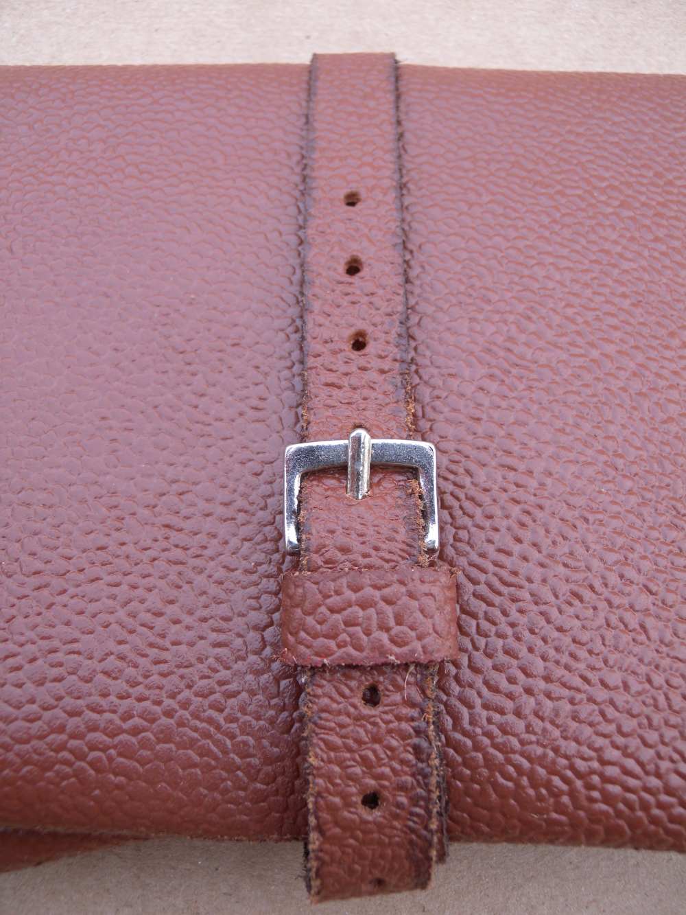 WWII German Solbuch Wallet - Brown Leather-img-1