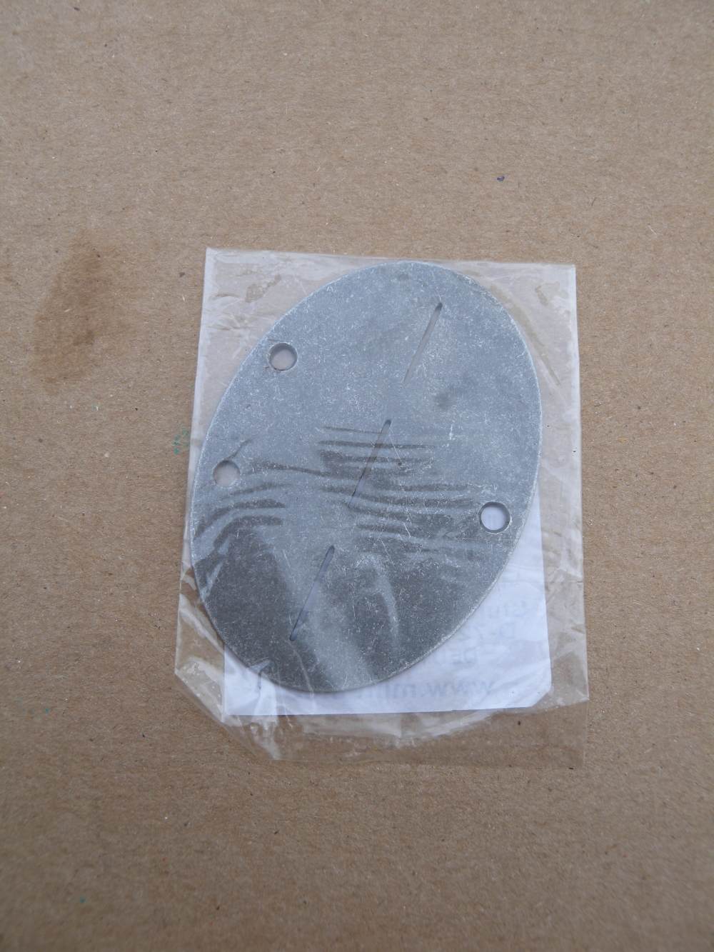 WWII German Wehrmacht Dog Tag with Leather Neck Pouch - New-img-5