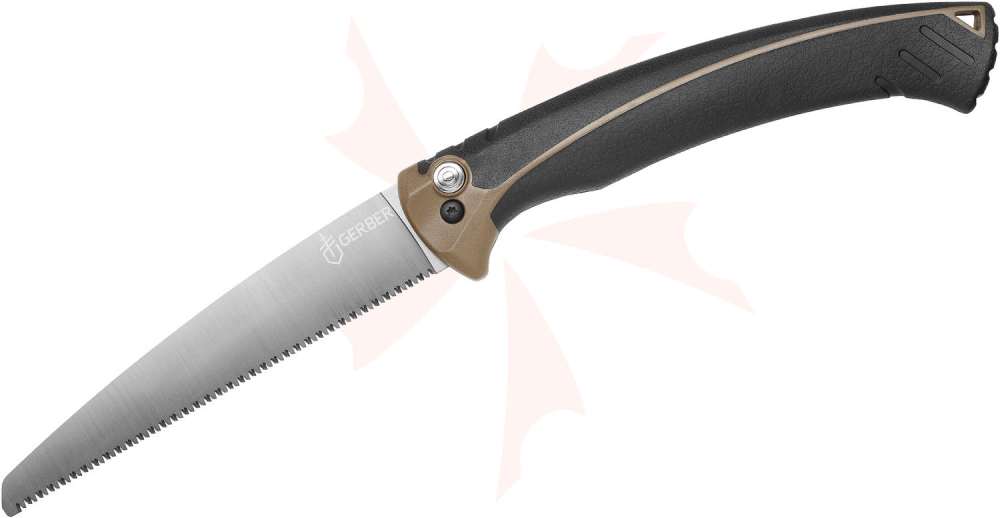 Gerber Myth Folding Saw Blade Length 6.75" SK-5 Carbon Steel Blade -img-0