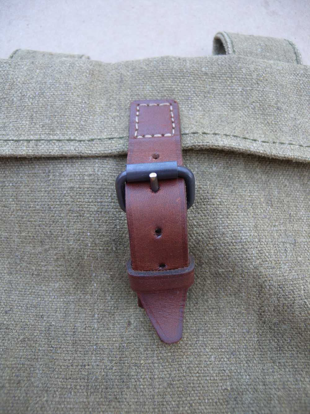WWII Russian Canvas Shovel Pouch - Olive Drab (OD) Canvas-img-2