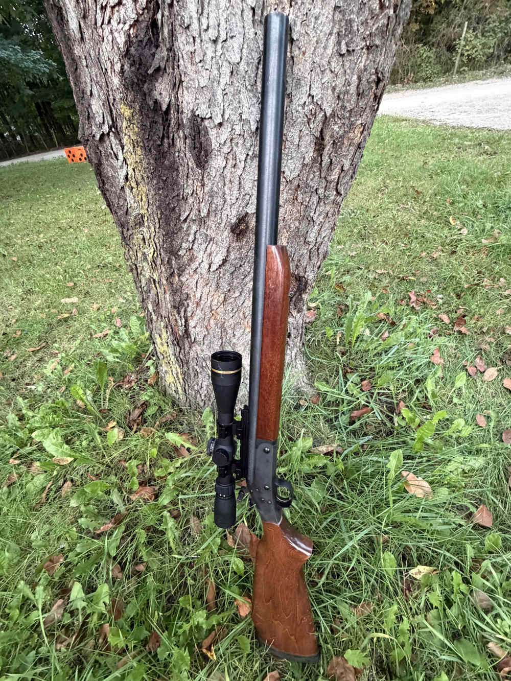 Very good condition H&R Ultra Slug Hunter 12 ga with Leupold 3-9x40 -img-0