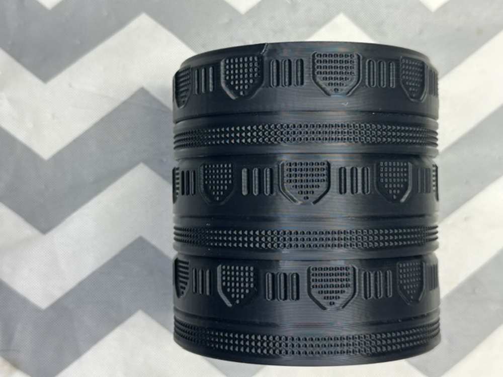  9mm Luger ammo/storage boxes, stackable design, 55 rd capacity, 3D printed-img-3
