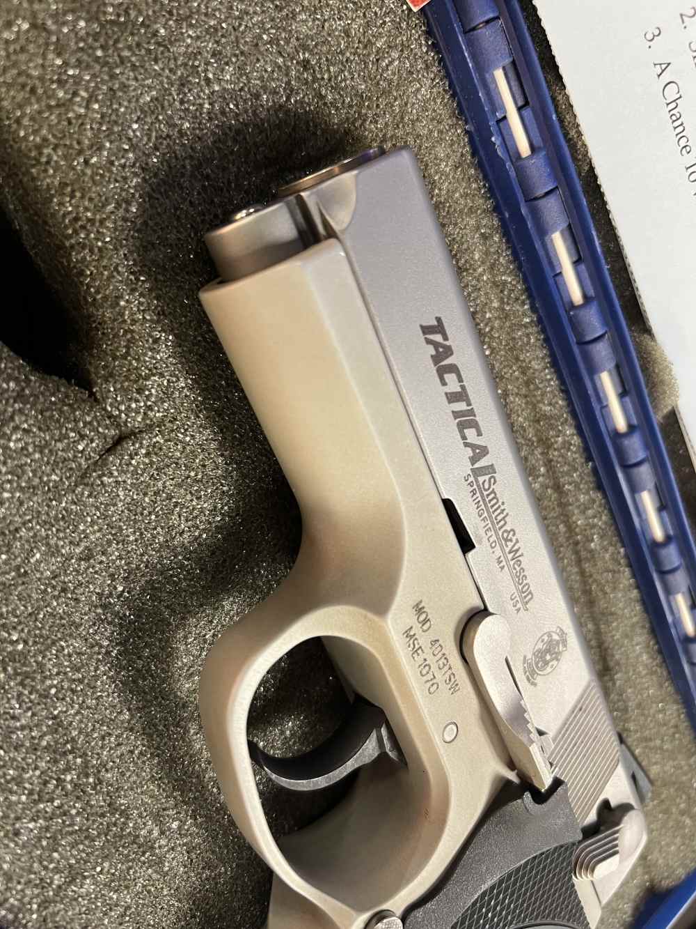 Smith & Wesson 4013 40 S&W 3" Stainless Pistol-img-3