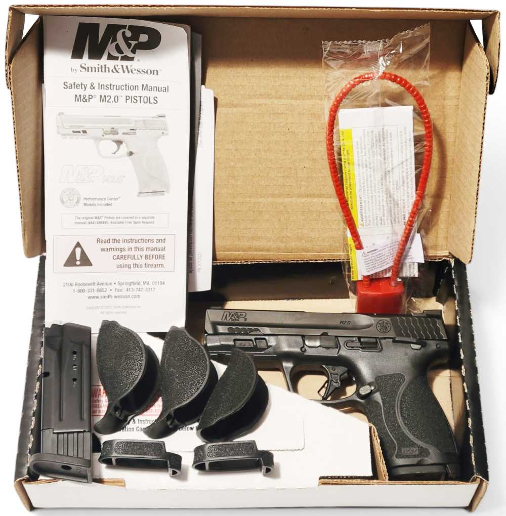 SMITH & WESSON S&W M&P 9 M2.0 4" 9mm M&P9 CA COMPLIANT PISTOL +2 MAGS & BOX-img-6