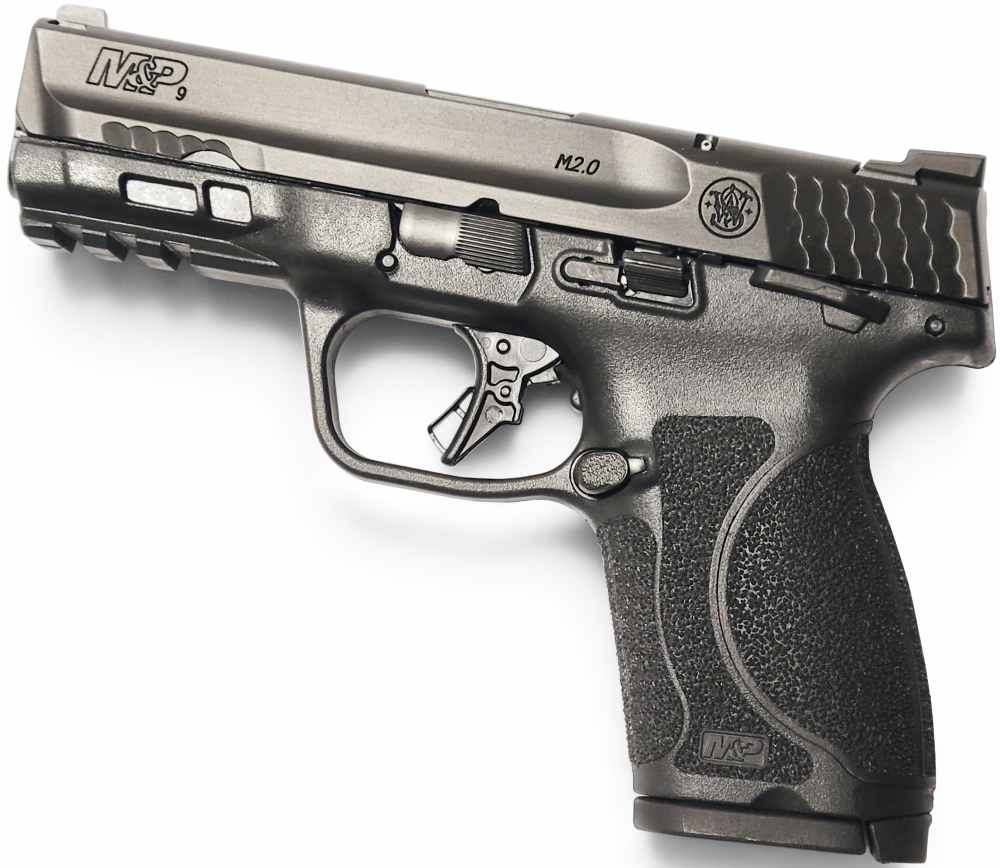 SMITH & WESSON S&W M&P 9 M2.0 4" 9mm M&P9 CA COMPLIANT PISTOL +2 MAGS & BOX-img-0