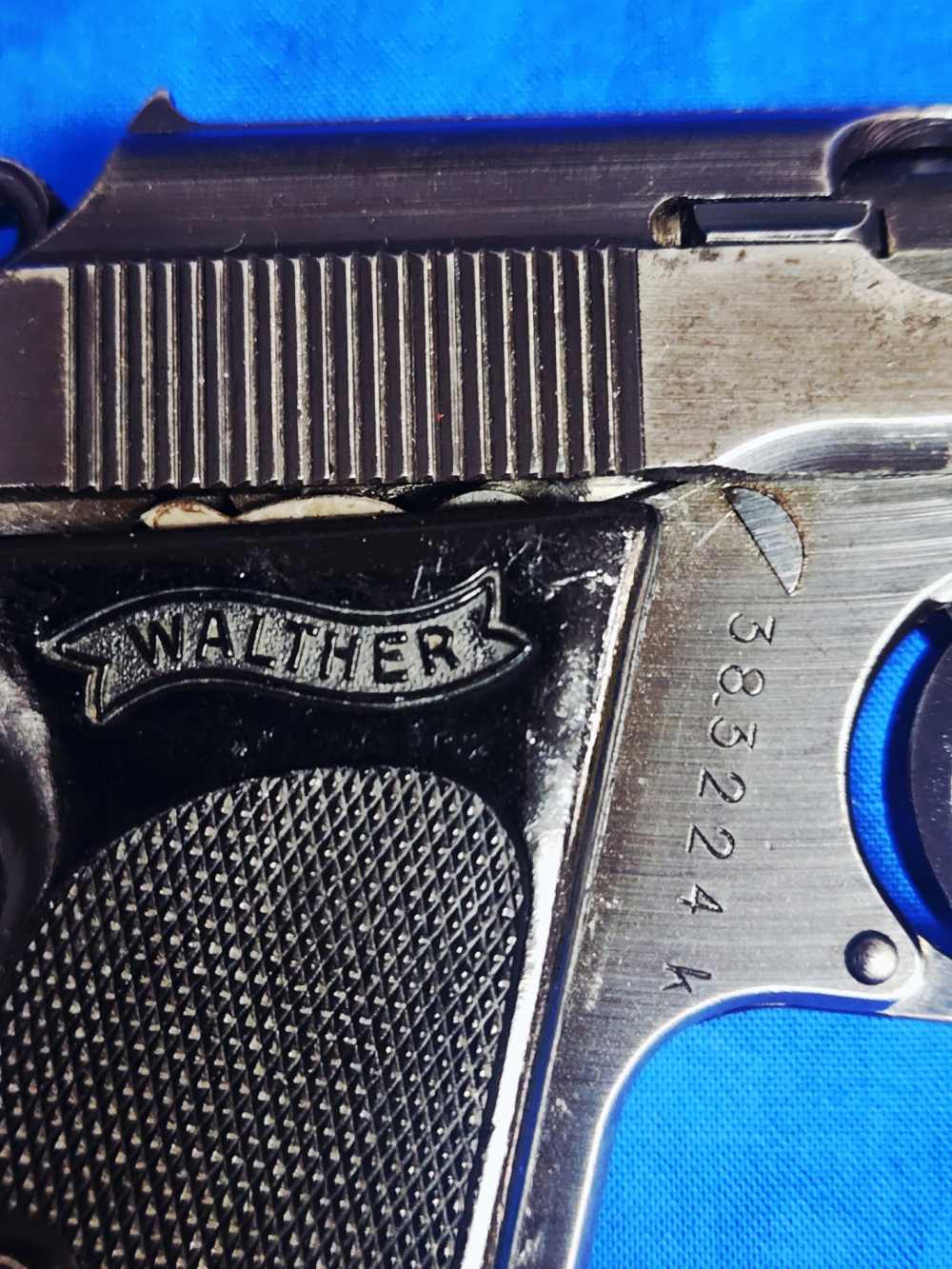 1942 WARTIME WALTHER PPK .32 ACP, 3.25" K-SUFFIX! WAR SURVIVOR! C&R OK!-img-6