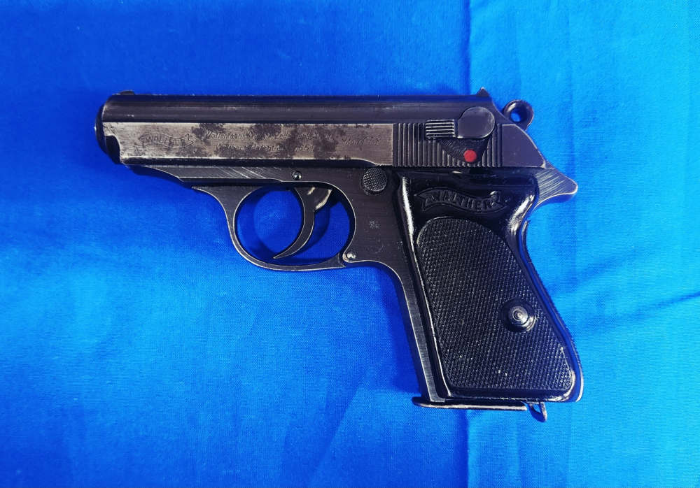1942 WARTIME WALTHER PPK .32 ACP, 3.25" K-SUFFIX! WAR SURVIVOR! C&R OK!-img-1