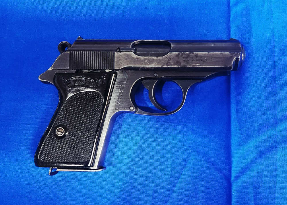 1942 WARTIME WALTHER PPK .32 ACP, 3.25" K-SUFFIX! WAR SURVIVOR! C&R OK!-img-0