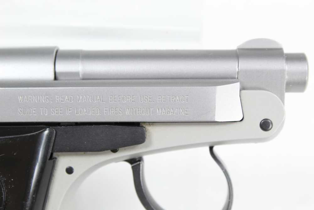 Beretta 21A Bobcat Inox .22 Long Rifle Pocket Carry Pistol Tilting Barrel-img-5