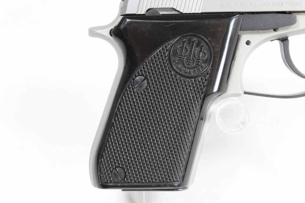 Beretta 21A Bobcat Inox .22 Long Rifle Pocket Carry Pistol Tilting Barrel-img-3