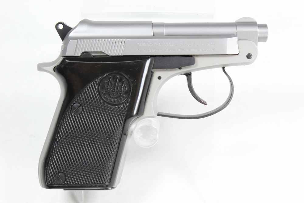 Beretta 21A Bobcat Inox .22 Long Rifle Pocket Carry Pistol Tilting Barrel-img-2