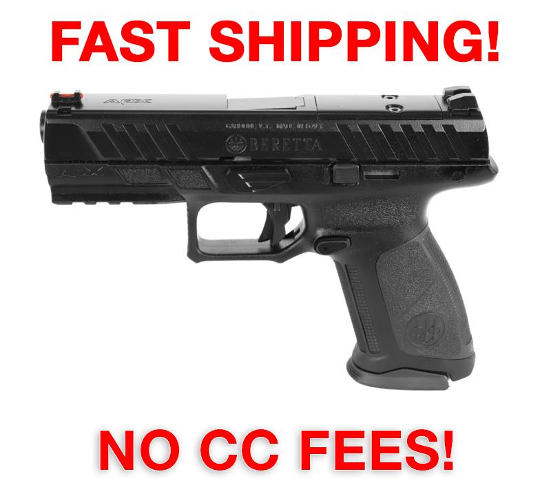 9mm Beretta APX A1 Full Size 4.25" 17+1 Matte Black JAXA1F917FO-img-0
