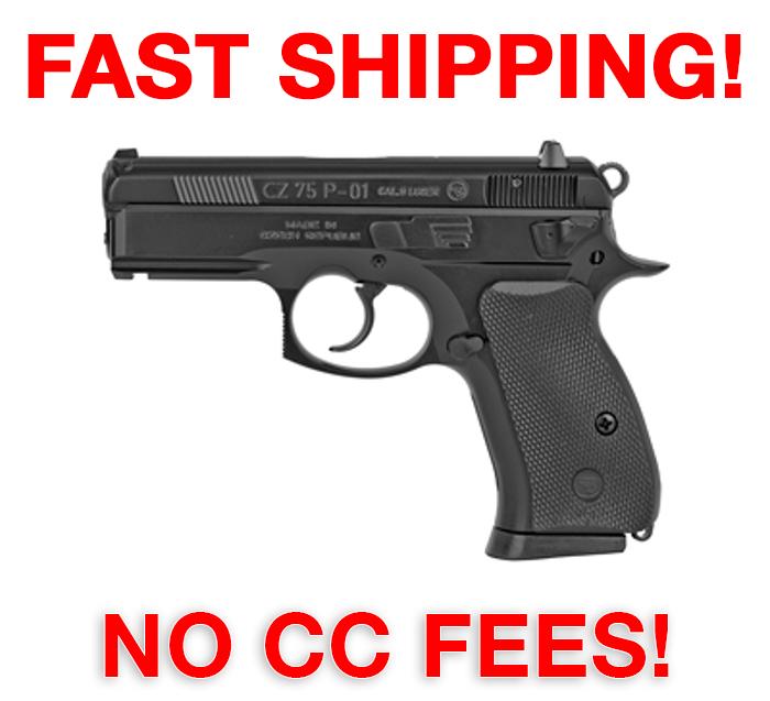 Cz 75 P-01 9mm 3." Blk 15Rd-img-0