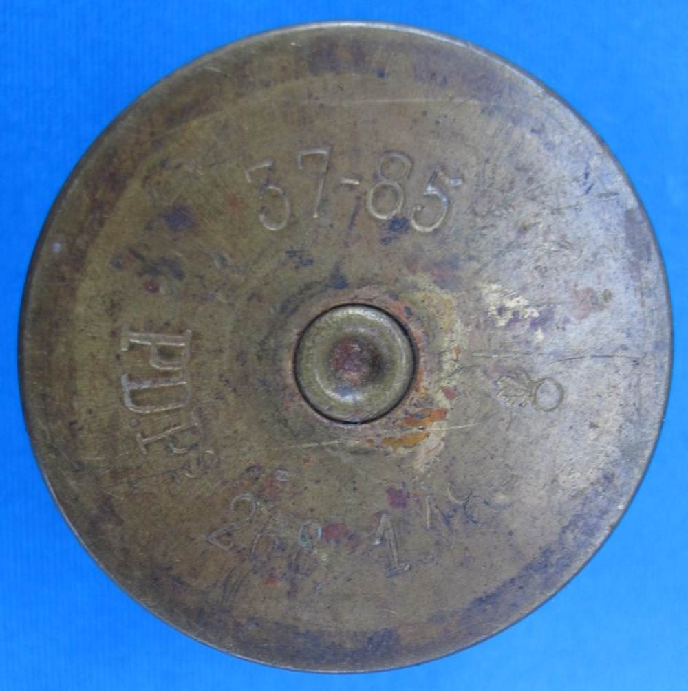 World War One US / French 37MM Hotchkiss Casing Trench Art-img-3