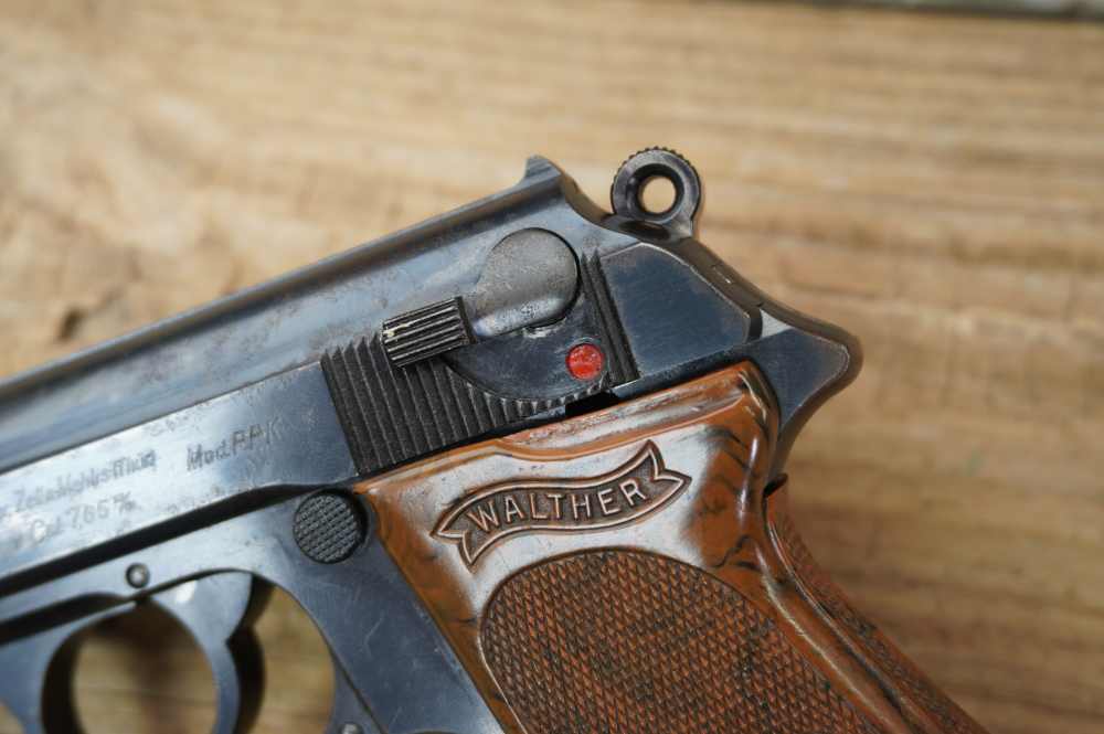 Walther PPk Pre-War mfg 1935 EARLY & original nice finish C&R ok prewar 32 -img-11