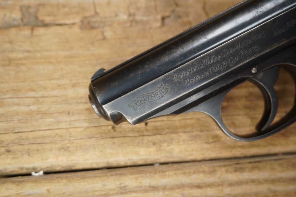 Walther PPk Pre-War mfg 1935 EARLY & original nice finish C&R ok prewar 32 -img-16