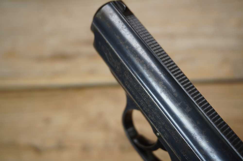 Walther PPk Pre-War mfg 1935 EARLY & original nice finish C&R ok prewar 32 -img-22