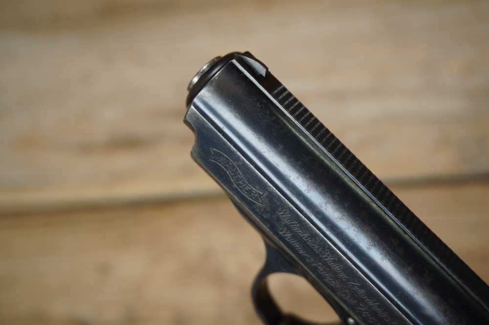 Walther PPk Pre-War mfg 1935 EARLY & original nice finish C&R ok prewar 32 -img-23
