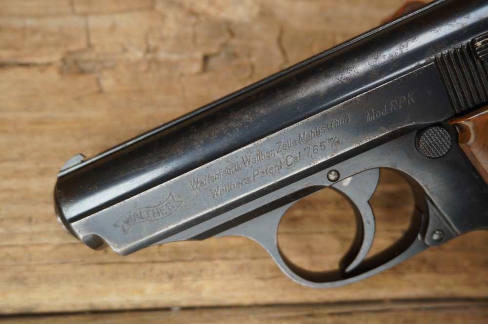 Walther PPk Pre-War mfg 1935 EARLY & original nice finish C&R ok prewar 32 -img-15