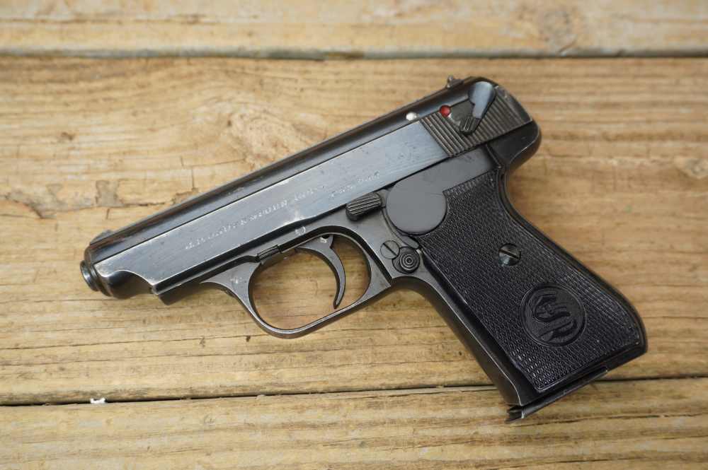 JP Sauer 38H Eagle C WWII German Police 38 7.65 matching exc bore C&R ok-img-0