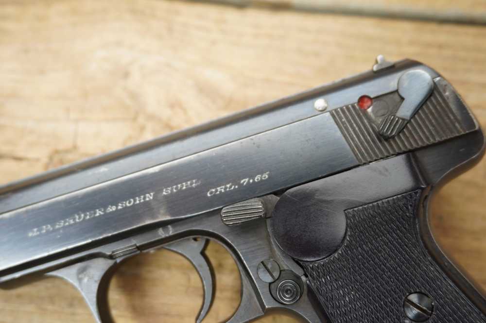 JP Sauer 38H Eagle C WWII German Police 38 7.65 matching exc bore C&R ok-img-4