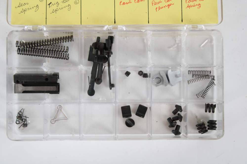 VINTAGE SMITH & WESSON MODEL 41 .22 PISTOL PARTS LOT – 110 PIECES-img-4