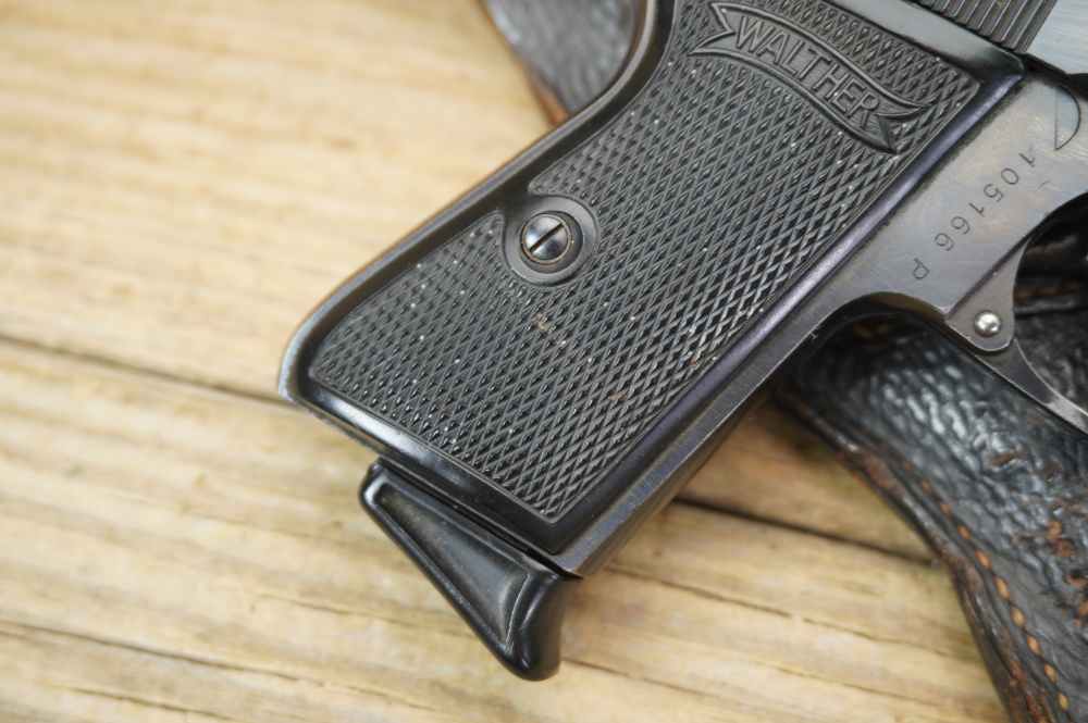 Walther PP early WWII commercial w/holster 7.65mm German C&R nice -img-1