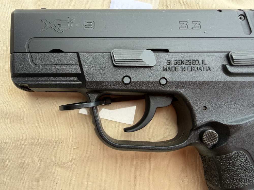 Springfield XD E 9mm Very Nice 3 Magazines Double Action-img-17