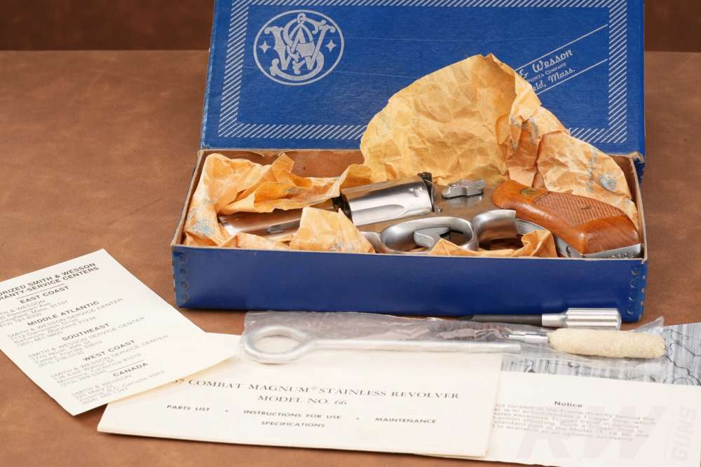 S&W Model 66-1 Combat Magnum .357 2.5" P&R 1981 Matching Box-img-25