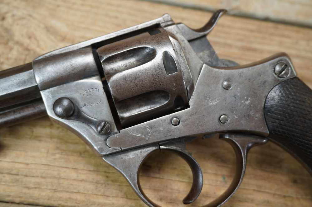 Italian Model 1874 Glisenti ANTIQUE Brescia Army Revolver scarce Italy-img-16