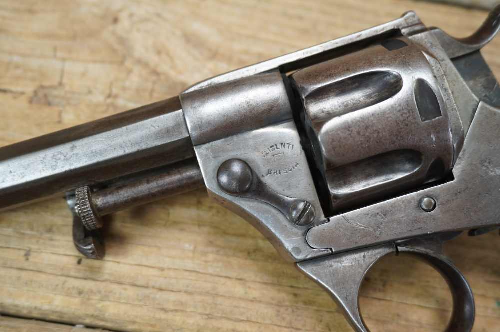 Italian Model 1874 Glisenti ANTIQUE Brescia Army Revolver scarce Italy-img-17
