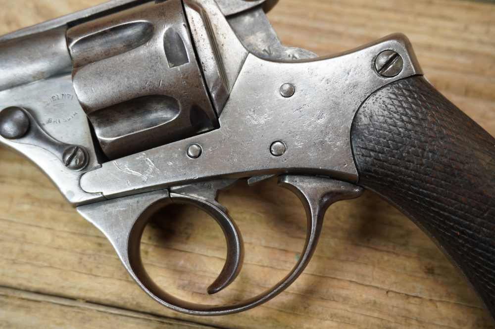 Italian Model 1874 Glisenti ANTIQUE Brescia Army Revolver scarce Italy-img-15