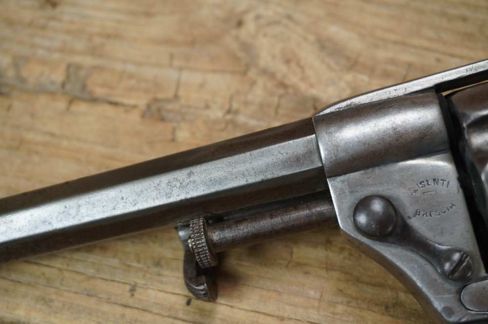 Italian Model 1874 Glisenti ANTIQUE Brescia Army Revolver scarce Italy-img-19