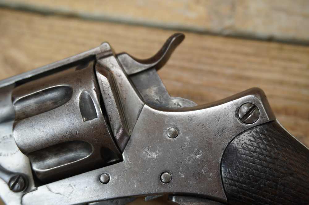 Italian Model 1874 Glisenti ANTIQUE Brescia Army Revolver scarce Italy-img-14