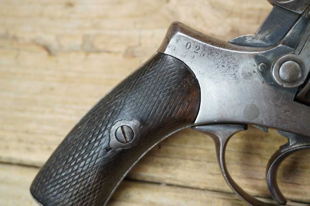 Italian Model 1874 Glisenti ANTIQUE Brescia Army Revolver scarce Italy-img-2
