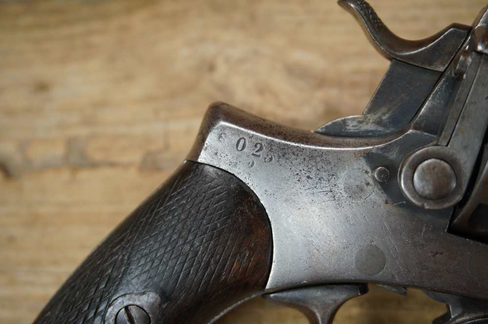 Italian Model 1874 Glisenti ANTIQUE Brescia Army Revolver scarce Italy-img-3