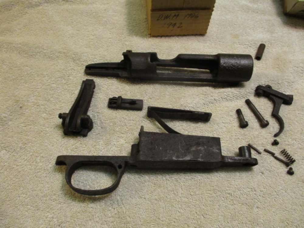 German Kaiser Era GEW 98 Receivers with Parts Two 1906-img-3